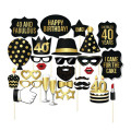 FQ-Marken-Bart Geburtstagsfeier erhalten Maske zusammen